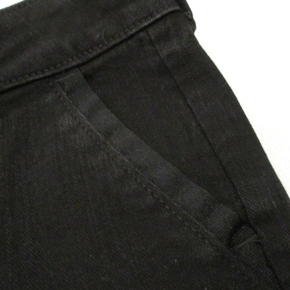 ππ SIMPLY VERA β VINTAGE VERA WANG BLACK JEANS β SIZE 2 β NWOT ππ - Picture 9 of 16
